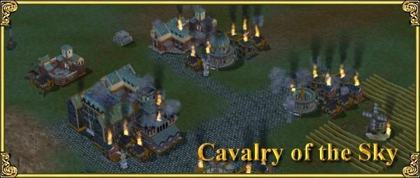 Richthofen oraz jego pilot, hrabia Holck, muszą dotrzeć na zachód, gdzie będą mogli uzyskać dalszą pomoc od postępujących naprzód oddziałów niemieckich - Przykład 10 | Empire Earth - Empire Earth - poradnik do gry