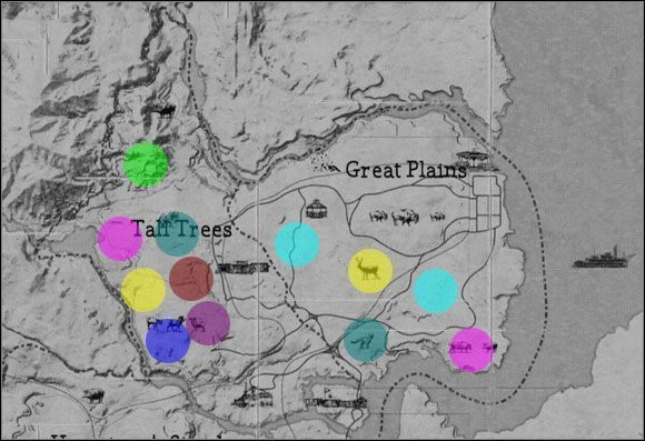 7 - Mapy | Wyzwania | Osiągnięcia | Red Dead Redemption - Red Dead Redemption - poradnik do gry