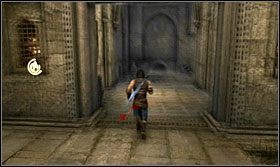 Szybko przeskocz na następną kolumnę i wybiegnij zanim drzwi się zamkną - Stajnie | Opis przejścia Prince of Persia Zapomniane Piaski - Prince of Persia: Zapomniane Piaski - poradnik do gry