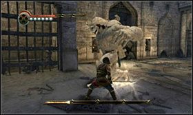 Teraz czeka Cię poważniejsza walka - Dziedziniec fortecy | Opis przejścia Prince of Persia Zapomniane Piaski - Prince of Persia: Zapomniane Piaski - poradnik do gry