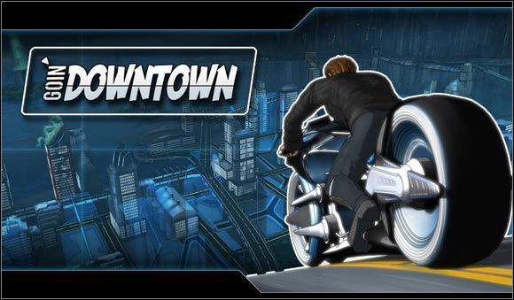 Akcja gry Goin Downtown toczy się Nowym Jorku w przyszłości, wcielamy się w policjanta imieniem Jake - Goin Downtown - poradnik do gry