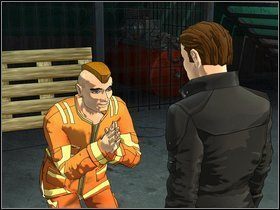 Po rozmowie udaj się do znanej Ci hali fabrycznej (musisz przesunąć mapę w lewo) - Rozdział szósty | Opis przejścia Goin Downtown - Goin Downtown - poradnik do gry