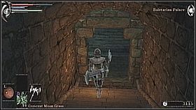 Wchodzimy do wnętrza i używamy dźwigni - Demons Souls: Boletarian Palace (4) - solucja, opis przejścia - Demons Souls - poradnik do gry