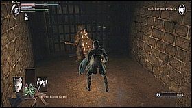 Przy ostatniej parze łuczników znajdziemy Ring of Gash Resistance - Demons Souls: Boletarian Palace - Phalanx Archstone (2) - solucja - Demons Souls - poradnik do gry