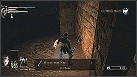 Ostrava jest ważną postacią, bo teoretycznie pod koniec gry da nam klucz do jednego z opcjonalnych bossów - Demons Souls: Boletarian Palace - Phalanx Archstone (2) - solucja - Demons Souls - poradnik do gry