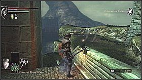 Za mostem skręcamy w drogę pilnowaną przez dwóch pikinierów - Demons Souls: Red Dragon - solucja, opis przejścia - Demons Souls - poradnik do gry