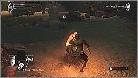 Dostajemy się windą do wcześniejszego pomieszczenia i kontynuujemy podróż - Demons Souls: Stonefang Tunnel (1) - solucja, opis przejścia - Demons Souls - poradnik do gry