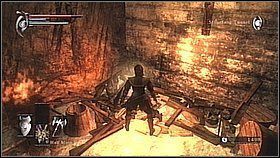 Po drodze omijamy pracujących górników - włączamy przełącznik - Demons Souls: Stonefang Tunnel (2) - solucja, opis przejścia - Demons Souls - poradnik do gry