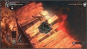 Ten opcjonalny skrót pozwala przejść szybciej do dalszej części przygody i zebrać dwa przedmioty - Demons Souls: Armor Spider Archstone - Lewy korytarz (1) - solucja - Demons Souls - poradnik do gry