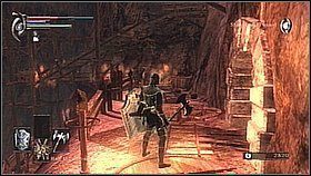 2 - Demons Souls: Armor Spider Archstone - Lewy korytarz (2) - solucja - Demons Souls - poradnik do gry