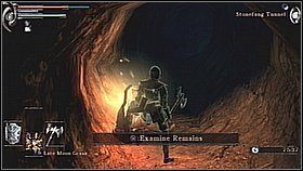 Nie biegniemy dalszą drogą, ale wracamy do wcześniejszego rozwidlenia i na nim udajemy się na wprost - zapewne spotkamy kolejnego wybuchowego robaka - Demons Souls: Armor Spider Archstone - Lewy korytarz (2) - solucja - Demons Souls - poradnik do gry