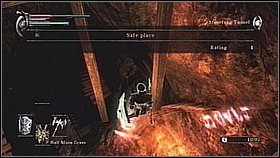 Zeskakujemy na pobliską skałę - Demons Souls: Armor Spider Archstone - Prawy korytarz - solucja, opis przejścia - Demons Souls - poradnik do gry