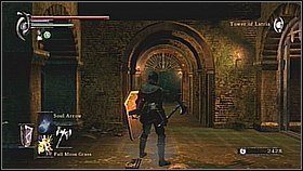 Zbieramy Shardy i biegniemy w prawo ścieżką - na końcu znajdziemy miecz Ectos - Demons Souls: Tower of Latria (2) - solucja, opis przejścia - Demons Souls - poradnik do gry