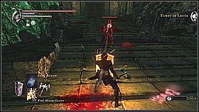 Możemy wrócić na dół wieży i udać się na walkę z bossem - po wielkich schodach - Demons Souls: Tower of Latria (3) - solucja, opis przejścia - Demons Souls - poradnik do gry