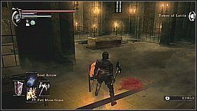 Uważamy na środek komnaty - są tu pułapki paraliżujące na kilka sekund, które wystawią nas na atak - Demons Souls: Fools Idol - solucja, opis przejścia - Demons Souls - poradnik do gry