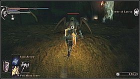 To, że idziemy w dobrą stronę rozpoznamy po mgle zasłaniającej przejście powyżej - Demons Souls: Fools Idol Archstone (2) - solucja, opis przejścia - Demons Souls - poradnik do gry