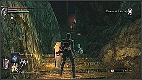 Za mgłą skręcamy w lewo i pniemy się pod górę - Demons Souls: Fools Idol Archstone (2) - solucja, opis przejścia - Demons Souls - poradnik do gry