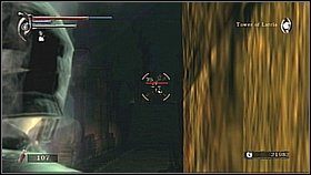 Ubijemy pierwszego Maneatera przed walką aby oszczędzić sobie kłopotów - Demons Souls: Maneater - solucja, opis przejścia - Demons Souls - poradnik do gry