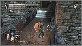 Żeby zabić smoka musimy mieć około 400-450 strzał - Demons Souls: Penetrator Archstone (+ Blue Dragon) (2) - solucja - Demons Souls - poradnik do gry