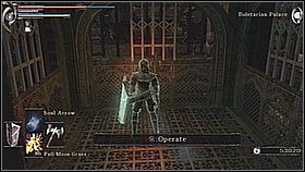 Biegnąc dalej mostem nad przepaścią zobaczymy czerwonego fantoma (i spotkamy Ostravę - jeśli przeżył) - Demons Souls: Penetrator Archstone (+ Blue Dragon) (2) - solucja - Demons Souls - poradnik do gry