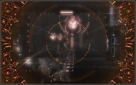 Kiedy dolecisz do żelaznej bramy, otwórz ją przy pomocy panelu [1] - - Część 2 - Przewaga w wojnie (1) - Opis przejścia - Transformers: Wojna o Cybertron - poradnik do gry