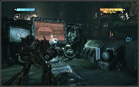 Następnie skieruj się w stronę zniszczonych drzwi i zeskocz na dół [1] - - Część 3 - Zniszczenie Iacon (2) - Opis przejścia - Transformers: Wojna o Cybertron - poradnik do gry