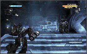 Następnie przystąp do rozprawiania się z wrogami, uważając szczególnie na snajperów [1] - - Część 4 - Śmierć nadziei (2) - Opis przejścia - Transformers: Wojna o Cybertron - poradnik do gry