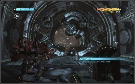 Rusz przed siebie drogą, która zaprowadzi cię do komnaty z hologramem Jetfire'a [1] - - Część 6 - Obrona Iacon (1) - Opis przejścia - Transformers: Wojna o Cybertron - poradnik do gry