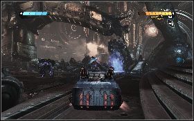 Idąc przed siebie będziesz świadkiem strącenia okrętu wojennego Deceptikonów [1] - - Część 6 - Obrona Iacon (1) - Opis przejścia - Transformers: Wojna o Cybertron - poradnik do gry