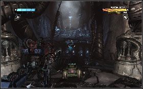 Przejdź do kolejnej części etapu, gdzie będziesz musiał stawić czoła powietrznym [1] oraz lądowym przeciwnikom - - Część 6 - Obrona Iacon (3) - Opis przejścia - Transformers: Wojna o Cybertron - poradnik do gry