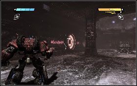 Uważaj również karabiny maszynowe z lewej [1] - - Część 7 - Ucieczka z więzienia Kaon (2) - Opis przejścia - Transformers: Wojna o Cybertron - poradnik do gry