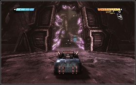 Jeśli zdecydujesz się na drugi wariant, to uważaj na zniszczone fragmenty podłogi [1], które będą pojawiać się po ostrzale rakietowym - - Część 7 - Ucieczka z więzienia Kaon (3) - Opis przejścia - Transformers: Wojna o Cybertron - poradnik do gry