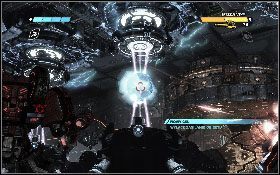 Skieruj się do drzwi z lewej, zniszcz dwa kolejne zamki [1] i wejdź do następne lokacji - - Część 8 - Do rdzenia (1) - Opis przejścia - Transformers: Wojna o Cybertron - poradnik do gry