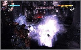 Po krótkiej animacji skieruj się do panelu [1], użyj go i przejdź do dalszej części korytarza - - Część 8 - Do rdzenia (3) - Opis przejścia - Transformers: Wojna o Cybertron - poradnik do gry