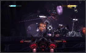 Po chwili dotrzesz do bardzo mocno bronionego miejsca - - Część 9 - Atak powietrzny (3) - Opis przejścia - Transformers: Wojna o Cybertron - poradnik do gry