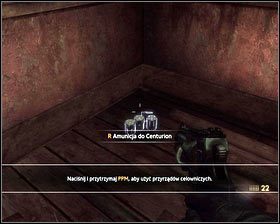 Znajdziemy tam rewolwer Centurion [1] oraz dodatkową amunicję [2] - - Dzielnica Robotnicza (2) | Opis przejścia Singularity - Singularity - poradnik do gry