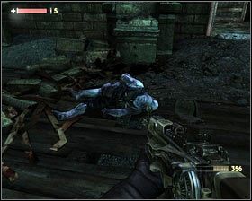 W tym samym pomieszczeniu jest również kolejny magnetofon oraz amunicja [1] - - Dzielnica Robotnicza (9) | Opis przejścia Singularity - Singularity - poradnik do gry