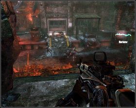Gdy potwór zginie ruszamy dalej, czytając po drodze porzuconą na ziemi notatkę [1] - - Ośrodek badawczy 2010 (1) | Opis przejścia Singularity - Singularity - poradnik do gry