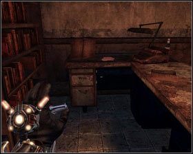 Kawałek dalej jest archiwum, w którym znajdziemy notatkę, amunicje do Centuriona oraz napisy na ścianie - - Ośrodek badawczy 2010 (3) | Opis przejścia Singularity - Singularity - poradnik do gry