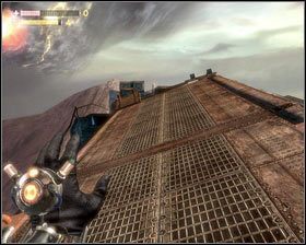 W pewnym momencie dalszą drogę zablokuje nam sterta betonowych rur [1] - - Pojedynek na pociągu | Opis przejścia Singularity - Singularity - poradnik do gry