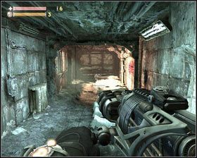 Kilka kroków od wejścia zaatakuje nas stado kleszczy fazowych, których najlepiej pozbyć się postarzając najbliższego przeciwnika [1] - - Kompleks przetwórczy (1) | Opis przejścia Singularity - Singularity - poradnik do gry