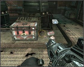 Naszym celem jest znajdujący się po prawej stronie tunel [1], prowadzący do ukrytego pomieszczenia - - Kompleks przetwórczy (3) | Opis przejścia Singularity - Singularity - poradnik do gry