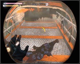 Za najbliższymi drzwiami, wyskoczy na nas wymotujący stwór, więc zaraz po ich otwarciu odskakujemy do tyłu - - Opuszczone tunele | Opis przejścia Singularity - Singularity - poradnik do gry