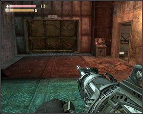 Będąc już na miejscu [1], wchodzimy do pomieszczenia z prawej strony [2] - - Strażnica (2) | Opis przejścia Singularity - Singularity - poradnik do gry