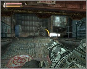 Po zebraniu wszystkiego, otwieramy bramę [1] i ruszamy dalej, zabijając napotkane stwory [2] - - Strażnica (2) | Opis przejścia Singularity - Singularity - poradnik do gry