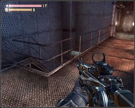 Gdy wejdziemy do środka, czas zwolni, a my będziemy mogli bez problemu zabić nadbiegających przeciwników [1] - - Laboratoria osobliwości (2) | Opis przejścia Singularity - Singularity - poradnik do gry