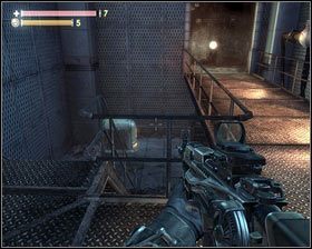 Zaprowadzą nas one do pomieszczenia, w którym znajdziemy magnetofon [1], modyfikator [2], stympaka , pakiet medyczny , E99 , amunicję oraz fiolkę E99 - - Laboratoria osobliwości (2) | Opis przejścia Singularity - Singularity - poradnik do gry