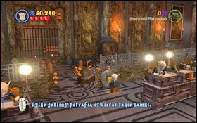 Podejdź do goblina stacjonującego na środku Banku Gringotta #1 - Początek magii | Opis przejścia - Rok 1 | LEGO Harry Potter Lata 1-4 - LEGO Harry Potter Lata 1-4 - poradnik do gry