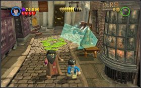 Po lewej stronie zamka strzeże ziejący ogniem smok - Początek magii | Opis przejścia - Rok 1 | LEGO Harry Potter Lata 1-4 - LEGO Harry Potter Lata 1-4 - poradnik do gry