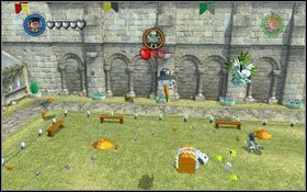 Opuść klasę i skieruj się na boisko treningowe Quidditch (M3 - Hogwart #2 | Opis przejścia - Rok 1 | LEGO Harry Potter Lata 1-4 - LEGO Harry Potter Lata 1-4 - poradnik do gry